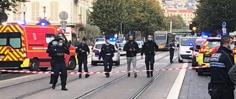 URGENT : Un mort dans une attaque au couteau dans une église à Nice
