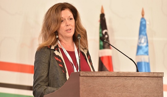 Stéphanie Williams met en garde contre l’existence de 10 bases militaires et 20.000 combattants étrangers en Libye