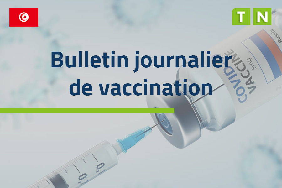 Tunisie: Bulletin de vaccination du 5 août 2021