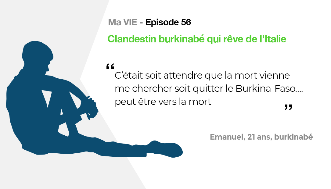 La mia vita: burkinabé clandestino che sogna l’Italia