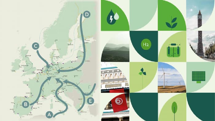 Tunisie-Hydrogène Vert: Une nouvelle stratégie pour exporter 6,3 Mt H2 par an d’ici 2050 vers l’UE par pipeline