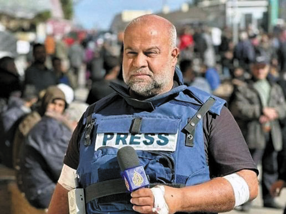 Le journaliste Wael Dahdouh à Tunis