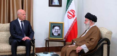 Téhéran : Kaïs Saïed présente ses condoléances à Ali Khameneï