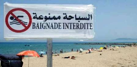 Tunisie : Baignade interdite sur 28 plages