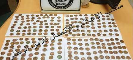 Tunisie – Metlaoui : Arrestation d’un individu en possession de 270 pièces de monnaie anciennes