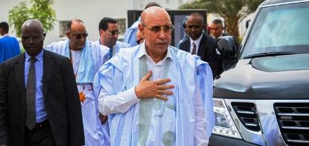 Le président mauritanien sortant réélu pour un deuxième mandat