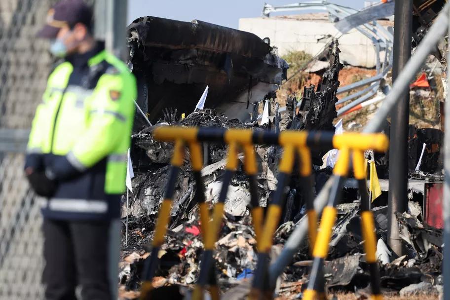 Les images du Crash aérien en Corée du Sud qui a fait plus de 124 morts